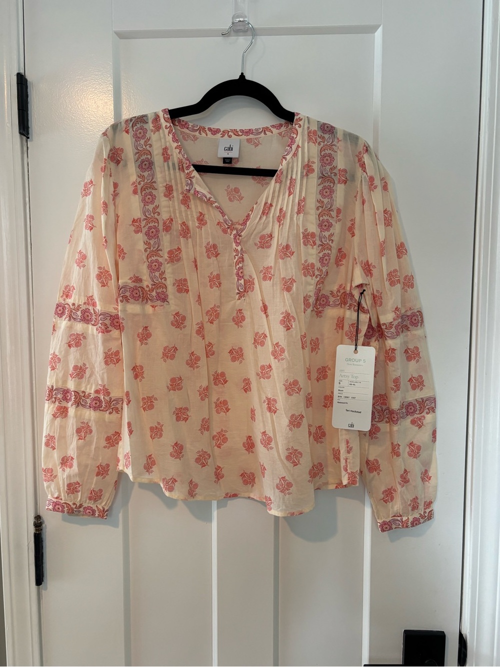 Cabi Artsy Top Small 6895